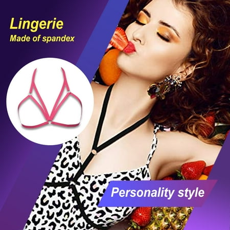 

Women Lingerie Erogenous Elasticity Dating Ductility Impressive Strappy Chic Women Harness Bra