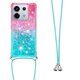thumbnail image 3 of Funda para Xiaomi Redmi Note 13 Pro 5G Brillantina Líquida Divertida Reluciente y con Cristales en Movimiento Cuerpo Cruzado con Cordón Ajustable, 3 of 5