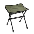 thumbnail image 1 of Taburete plegable Cola Silla de pesca compacto para acampar Verde, 1 of 8