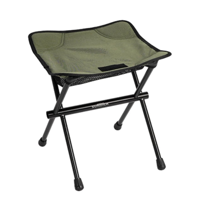 Taburete plegable Cola Silla de pesca compacto para acampar Verde