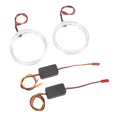 thumbnail image 1 of LED Headlight Rings, LED Angel Eyes Decorative&nbsp; Heat&nbsp;Resistant&nbsp; Ultra Bright&nbsp;&nbsp;&nbsp; 9-36V For Car&nbsp;Driving Lamps ANGGREK Otros, 1 of 8