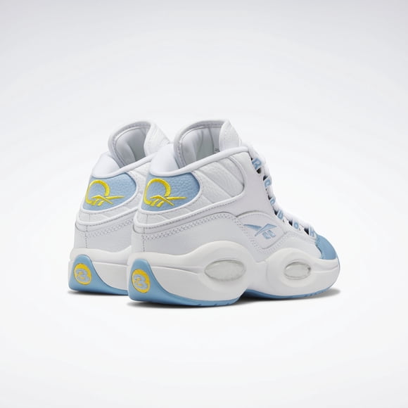Reebok Footwear Kids Question Milieu Chaussures Junior Ftwht/flublu/toxyel