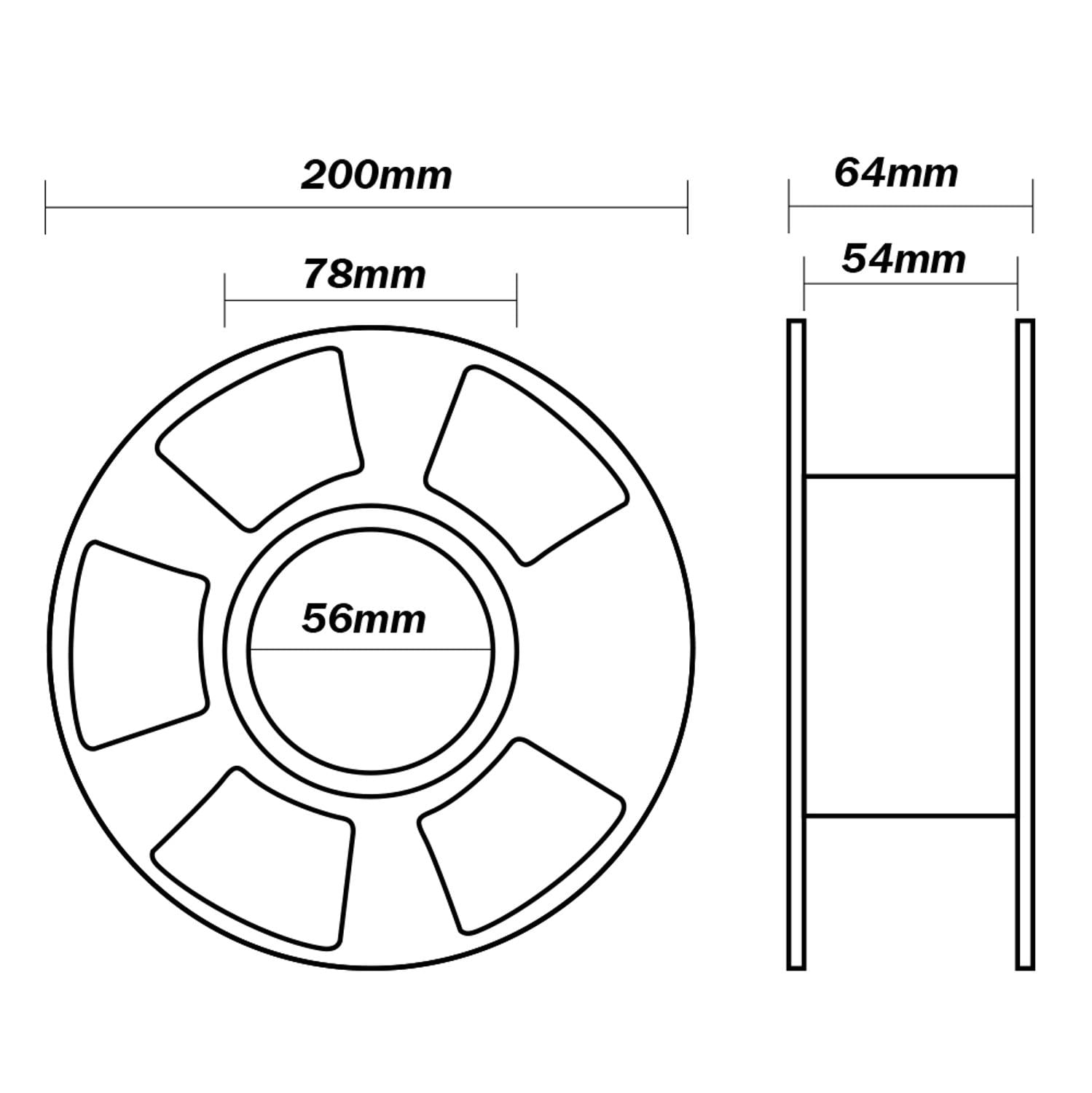 1 Kg/Spool PETG 3D Printer Filament 1.75mm Printer Material