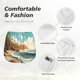 thumbnail image 4 of Balery Coastal Palm Beach Pantalones cortos deportivos para mujer con forro y dos bolsillos, elásticos, para entrenamiento, gimnasio, yoga-Small, 4 of 7