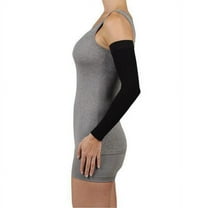 Juzo 3511 Dynamic (Varin) Open Toe Knee w/Sil. 3.5cm Band - 20-30 mmHg Reg Black V