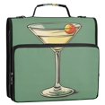 thumbnail image 5 of FORMRS Zipper Binder with Shoulder Strap 2-inch Ring 500 Sheet Capacity File Bag, Lemon Glass, 5 of 5