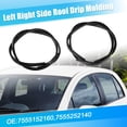 thumbnail image 3 of Burlete de goteo Unique Bargains 2 piezas para Toyota Yaris Sedan 2007-2011 No.7555152160/7555252140, 3 of 7