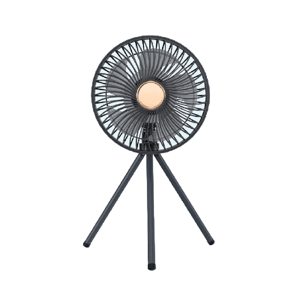 Ventilador De Camping Inalámbrico 2 En 1 BLOOSOM con Gancho Luz LED