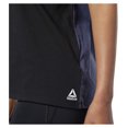 thumbnail image 3 of Reebok Womens Colorblock Basic T-Shirt, Blue, X-Small, 3 of 4