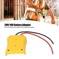 thumbnail image 4 of Battery Mount Connector Adapter, Yellow 20V/18V Battery Adapter  For Industry For Laboratory For Factory For Home, 4 of 8