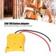 thumbnail image 4 of Adaptador De Montaje De Batería, Adaptador De Batería De Estructura Estable De ABS Amarillo Para Fábrica Para Industria Para Hogar Para Laboratorio ANGGREK Otros, 4 of 8