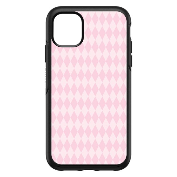 DistinctInk Custom SKIN / DECAL compatible with OtterBox Symmetry for iPhone 11 Pro (5.8" Screen) - Pink Diamond Pattern