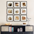 thumbnail image 5 of Sindcom 6 Pack 12x12 Picture Frames,Display Pictures 8x8 with Mat or 12x12 Without Mat,Gallery Wall Photo Frames, Black, 5 of 8