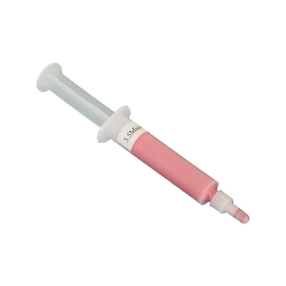 TMAX 3.5 Micron 6,000 Grit 5 Gram Diamond Lapping Paste Polishing Compound Syringe Fine Polish for Jewelry, Metal, Ring, Gemstone, Glass, Coin