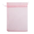 thumbnail image 4 of Bolsas de Organza Grandes de 200 Piezas Rosa Rubor, Bolsas de Regalo de de 17 x 23 cm Bolsas de Joyería con Cordón, 4 of 8