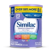 (4 pack) Similac Gentle Comfort Powder Baby Formula, 29.8-oz Can
