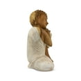 thumbnail image 5 of Wood Sleeping Buddha Statue – Hand Carved Whitewashed Sculpture, Peaceful Zen Décor - 16" tall x 12" wide x 7" deep, 5 of 8