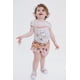 thumbnail image 4 of Conjunto para Bebé Niña Harry Potter Hedwig, Body, Pantalones Cortos y Zapatos 3 Piezas, Blanco Roto/Rosa, 12 Meses, 4 of 6
