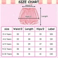 thumbnail image 5 of Girls Cotton Athletic Shorts Sports - Summer Casual Wear Gym Running Shorts Dancing 3 Pack 2-12 Years Girls Black Shorts Pants, 5 of 5