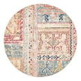 thumbnail image 3 of Unique Loom Monterey Collection Area Rug - Codex (8' Round Multi/Blue), 3 of 7