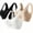 Black-Nude-White, variant on 3 PCS Breathable Anti-Sagging Breasts Sports Bras for Women Cooling Comfort Wireless Bra Breathable Lift Up Air Bra Black-Nude-White