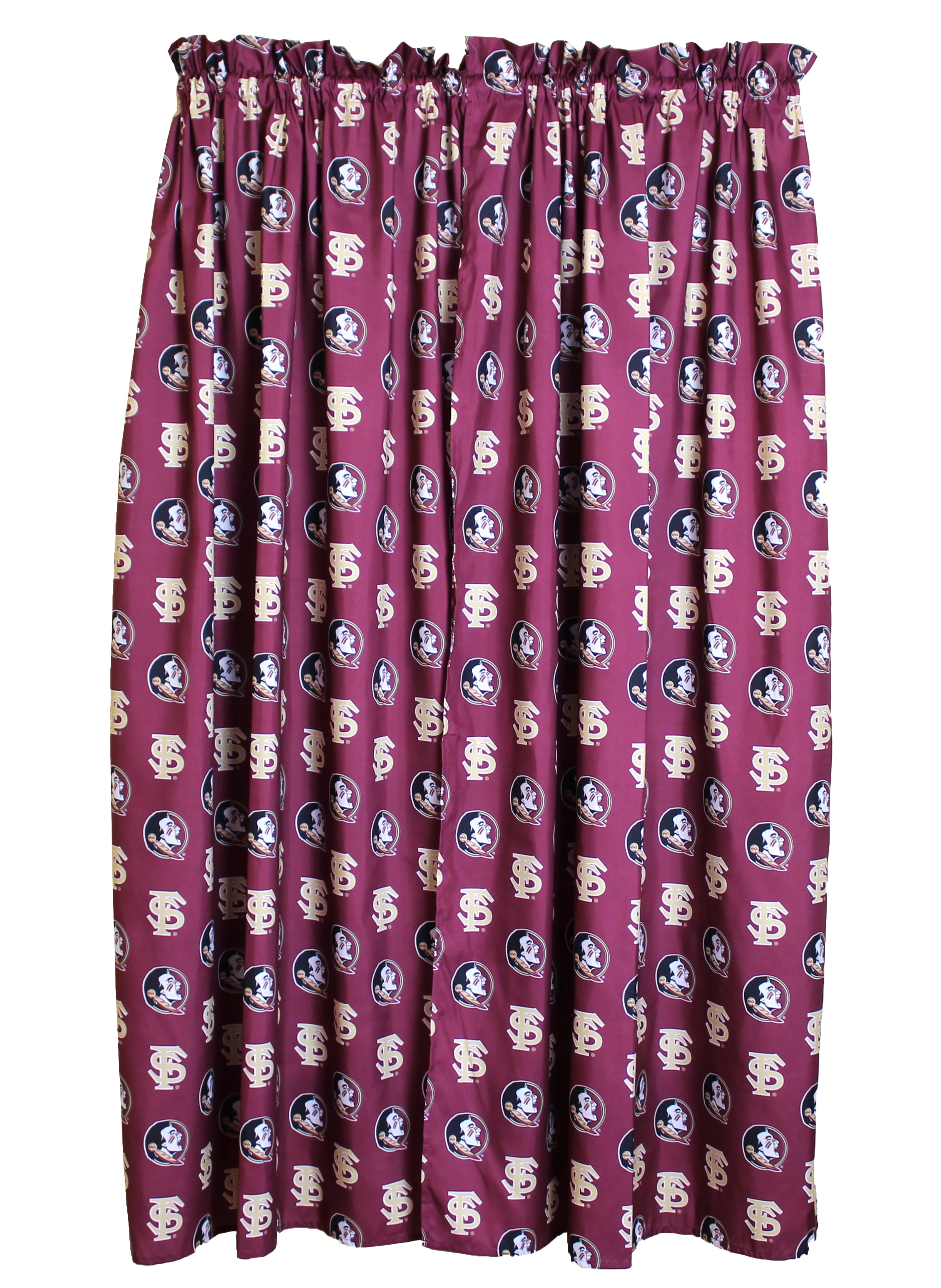 Florida State Seminoles 100% Polyester, 84" Curtain Panels, Set of 2