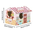 thumbnail image 3 of Cat Scratcher Cat Rest And Play Cat Furniture Hideout Cardboard Cat Corrugated Paper For Traing Resting, 3 of 4