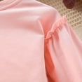 thumbnail image 4 of Tranfacy Chandails en Molleton Unis pour Filles Manches Longues Col Rond Chandail pour Automne Hiver Haut Décontracté Quotidien, 4 of 7