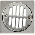 thumbnail image 2 of Monogram Brass MB-SDC-200 Decorative 4-1/4" Shower Strainer Square Set, 2 of 2