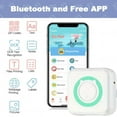 thumbnail image 4 of Mini Portable Sticker Printer, Bluetooth Wireless Inkless Instant Photo Thermal Printer for Sticky Notes, Memos, Photos, Compatible with iOS and Android, 4 of 5