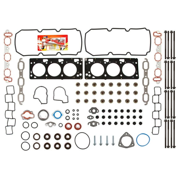 Evergreen HSHB8-30135E Head Gasket Set Head Bolts Fit 99-06 Chysler 300 Pacifica Dodge Magnum Intrepid 3.5