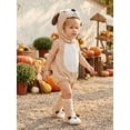 thumbnail image 5 of RUINIXCW Baby Halloween Animal Costume Sleeveless Romper Cartoon Hat Socks, 5 of 7