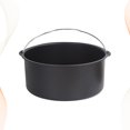 thumbnail image 4 of GOOHOCHY Olla para freír, sartén pequeña para el hogar, cesta para hornear, utensilios de cocina, herramienta para freír en casa y restaurante., 4 of 8