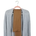 thumbnail image 3 of Isaac Mizrahi 30 Pack of Velvet Hangers in Blush, 3 of 8