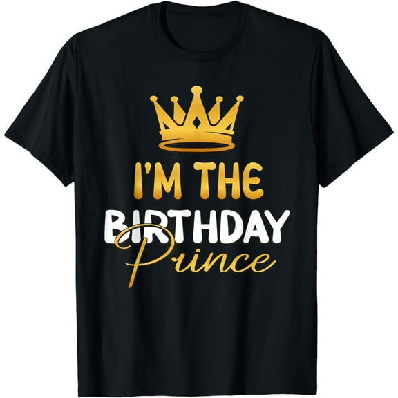 I'm The Birthday Prince Bday Party Idea For Him T-Shirt