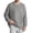 Dark Gray, variant on Men's Waffle Knit Sweater Crewneck Pullover Sweaters