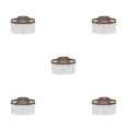 thumbnail image 1 of Kearding Grande para niñas lindo soporte de almacenamiento giratorio, portalápices de capacidad para niñas café transparente 5 rejillas/no Type2 NO2, 1 of 6