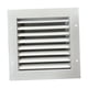 thumbnail image 5 of Rejillas de barra lineal, rejilla de ventilación de aire, rejilla de techo moderna, Deflector de ventilación de aire cuadrado, dirección para pared de 20cmx20cm, 5 of 9