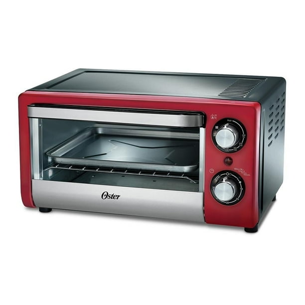 Horno Eléctrico Oster 10 Litros Rojo