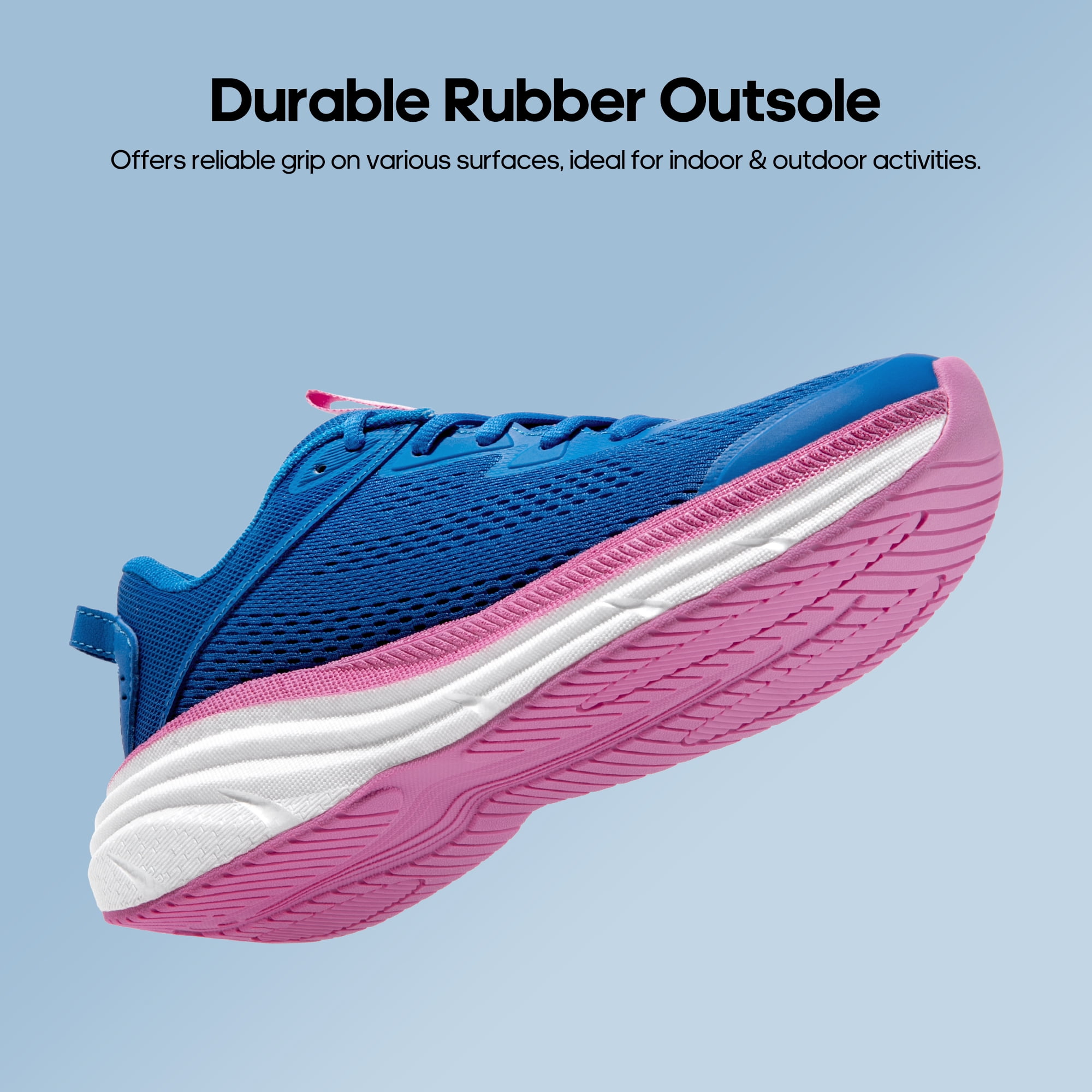 NORTIV 8 Women's Running Walking Tennis Shoes: FlexLife Comfortable Cushioning, Non-Slip Breathable Cross Trainer Gym Jogging Sneakers