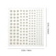 thumbnail image 2 of Pearl Stickers Self Adhesive for Decor 10 Sheets DIY Crafts Flat Back Pearls, 2 of 5
