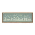 thumbnail image 2 of Melrose "Silent Night Holy Night" Framed Christmas Wall Sign - 20" - Green, 2 of 3