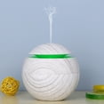 thumbnail image 3 of Qholemyo 120Ml Small Humidifier Wood Grain Device Led Night Light Spray Cool Mist Tool Usb Vehicle Humidifier For Car And Home Use Home Goods, 3 of 5