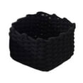 thumbnail image 2 of Macrame Rope Organizer Decorative Storage Basket Medium Sized Woven Material for Shelf and Desk Essentials, 2 of 5