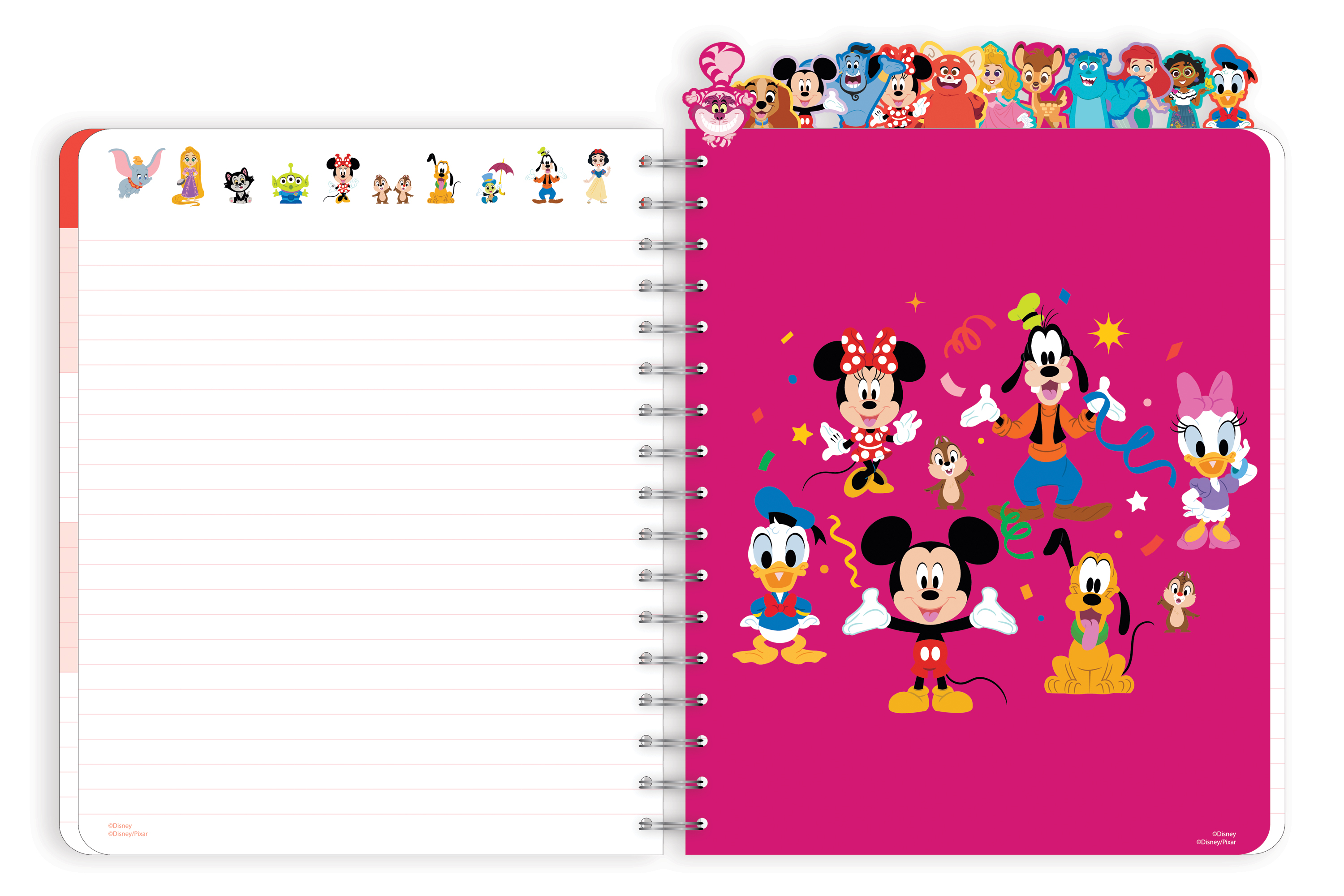 Disney 13-Month Undated Planner with Tabs, 184 Pages - image 3 of 8