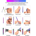 thumbnail image 4 of Manicura Y Pedicura Pedicure Profesional Uñas Juego 18 Pcs Tornazol, 4 of 4