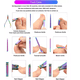 thumbnail image 4 of Manicura Y Pedicura Pedicure Profesional Uñas Juego 18 Pcs Tornazol, 4 of 4