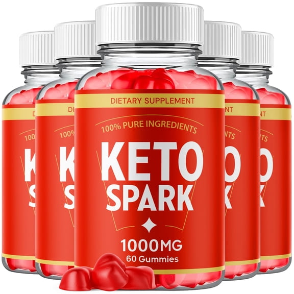 Keto Spark Keto ACV Gummies 1000MG Advanced Formula Vitamin KetoSpark 300 Gummies