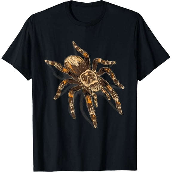 Realistic Tarantula T-Shirt – Arthropod Arachnid Tee for Entomologists & Bug Lovers