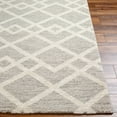 thumbnail image 4 of Hauteloom Almas Living Room, Bedroom Area Rug - Farmhouse - Modern Abstract Geometric Carpet - High Pile - Brown, Gray, Beige, Cream - 6'7" x 9'6", 4 of 6